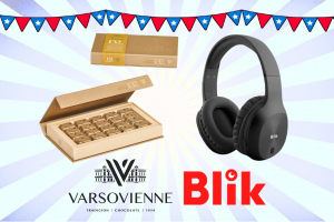 [CONCURSO] ¿Quieres ganar audífonos Blik y chocolates Varsovienne? ¡Entérate aquí cómo participar!